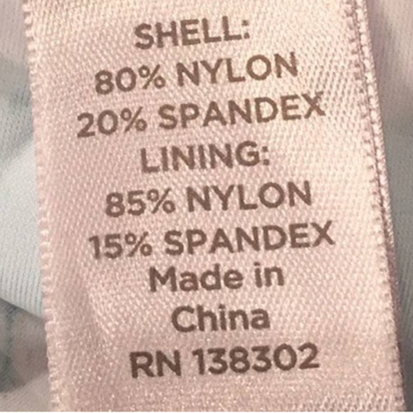 New Avenue Plus Size 26 Swim Bikini Bottom w Waist and Tummy Concealer Panel - Picture 6 of 6